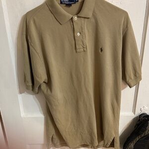 Ralph Lauren Men's Polo Shirt in Khaki